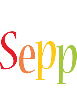 Sepp birthday logo