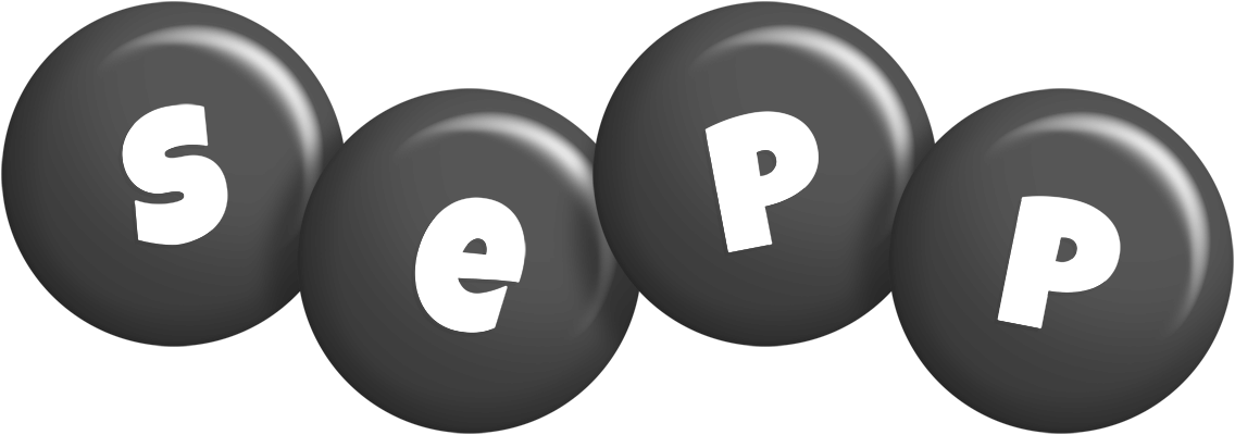 Sepp candy-black logo