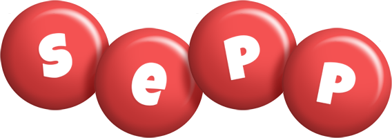 Sepp candy-red logo