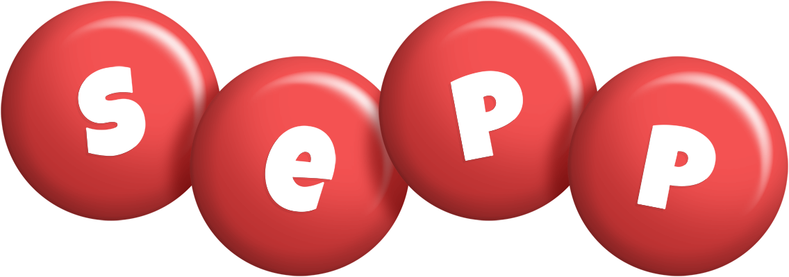 Sepp candy-red logo