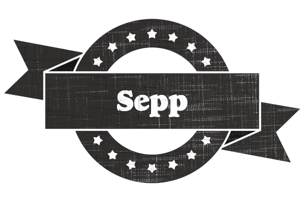 Sepp grunge logo