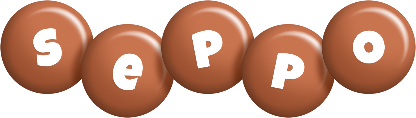 Seppo candy-brown logo