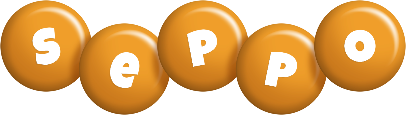 Seppo candy-orange logo