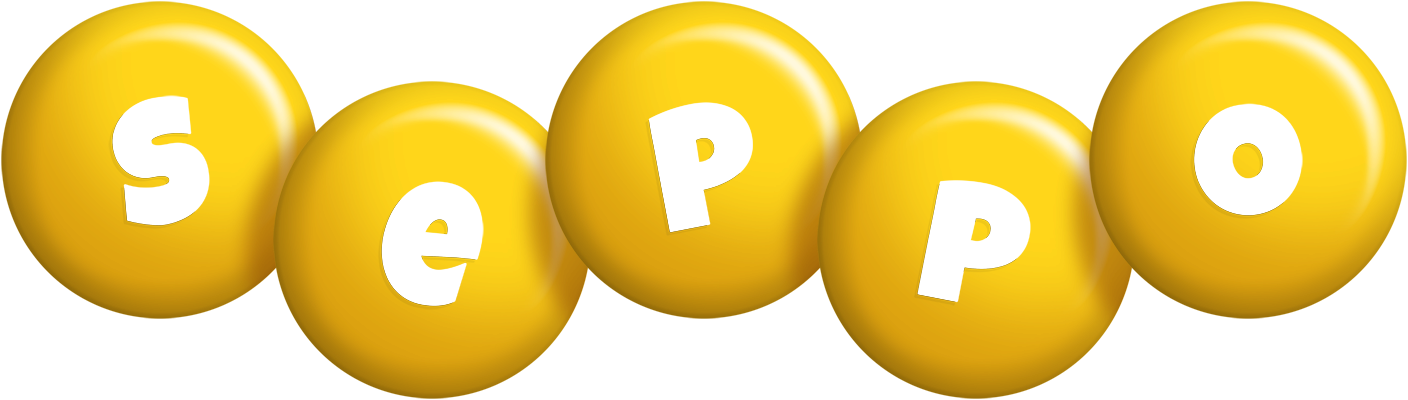 Seppo candy-yellow logo