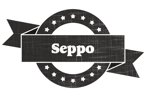 Seppo grunge logo