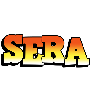 Sera sunset logo