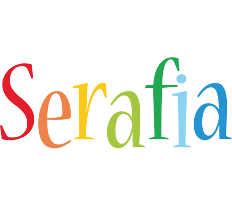 Serafia birthday logo