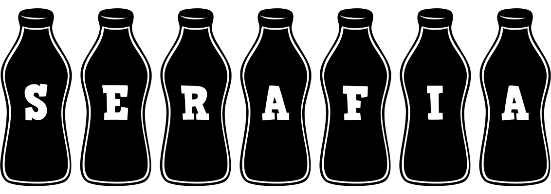 Serafia bottle logo