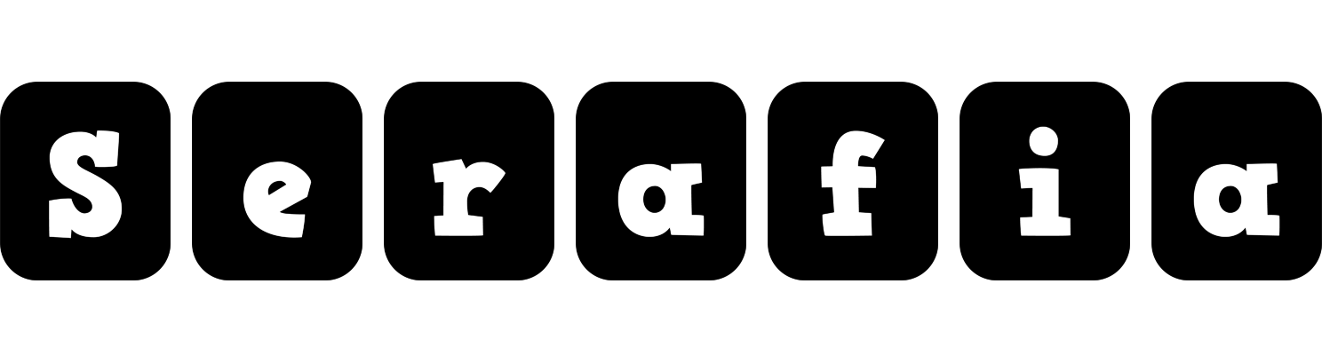 Serafia box logo