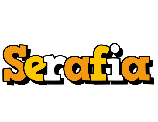 Serafia cartoon logo