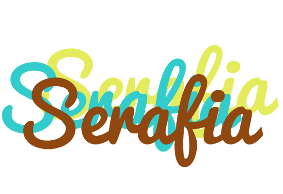 Serafia cupcake logo