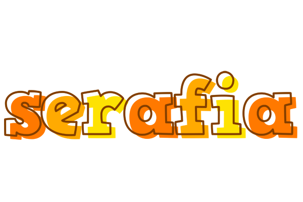 Serafia desert logo