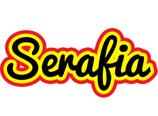 Serafia flaming logo