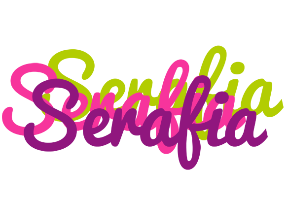 Serafia flowers logo