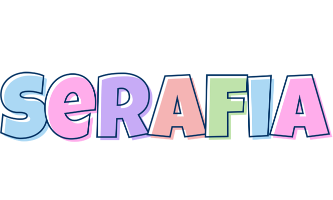Serafia pastel logo