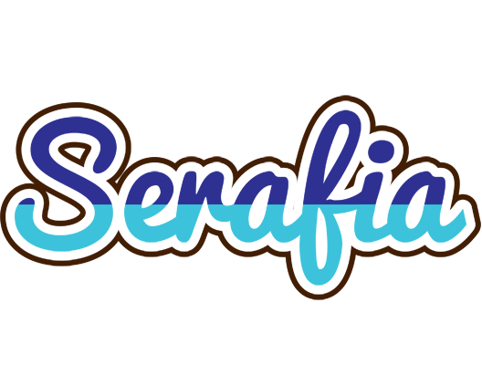 Serafia raining logo