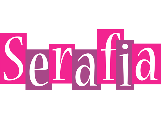 Serafia whine logo