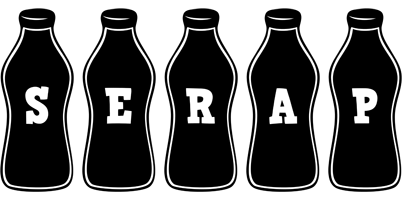 Serap bottle logo