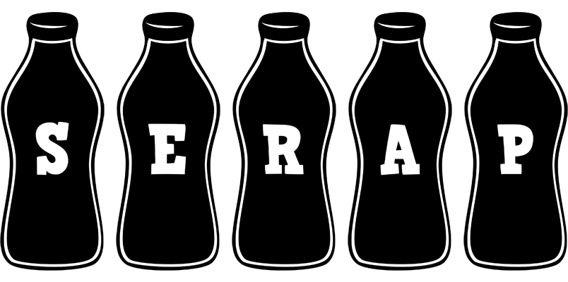 Serap bottle logo