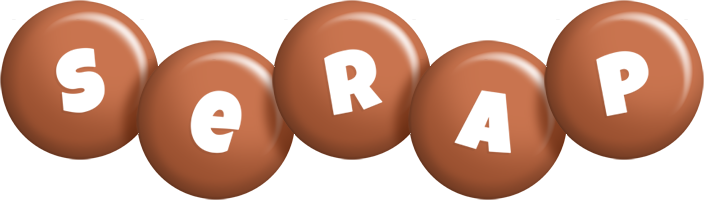 Serap candy-brown logo