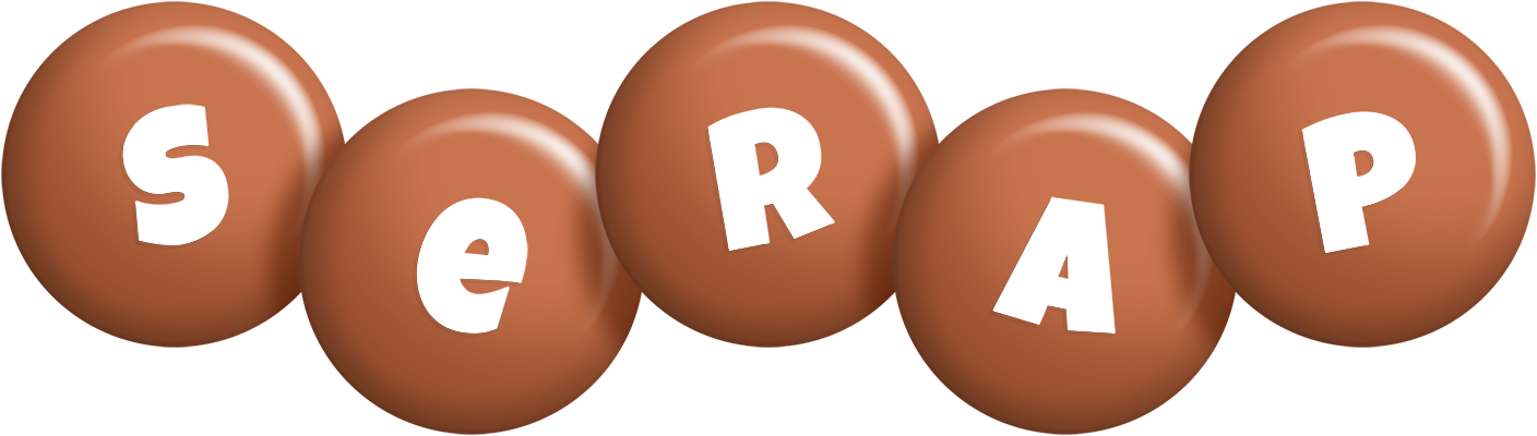 Serap candy-brown logo