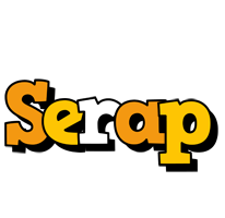 Serap cartoon logo