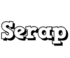 Serap snowing logo