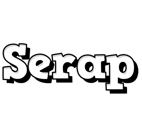 Serap snowing logo