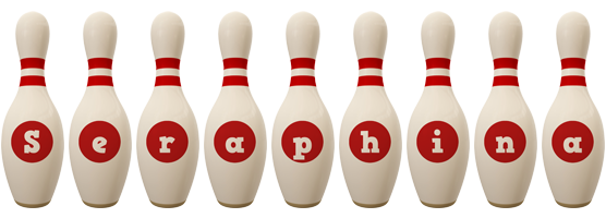 Seraphina bowling-pin logo