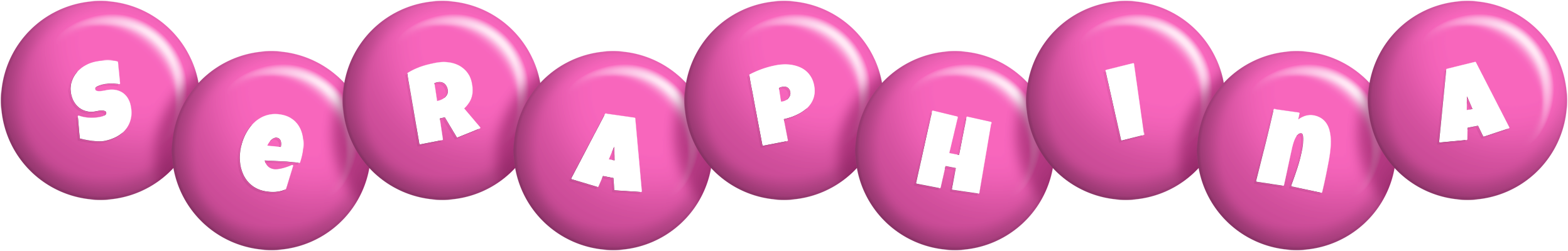 Seraphina candy-pink logo