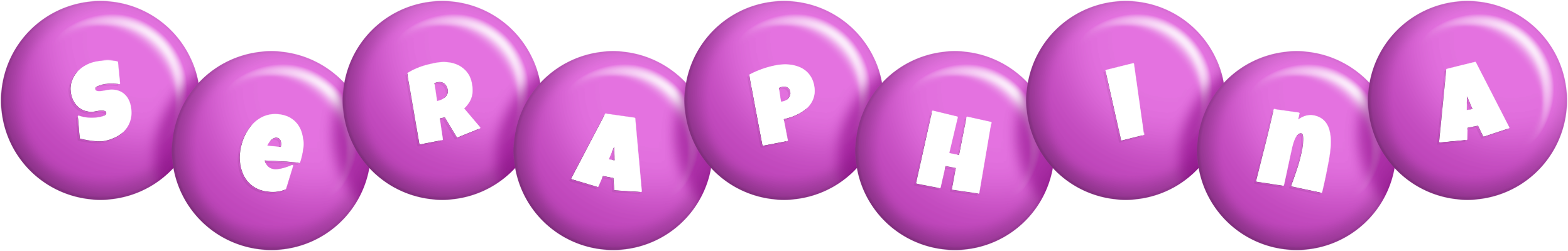 Seraphina candy-purple logo