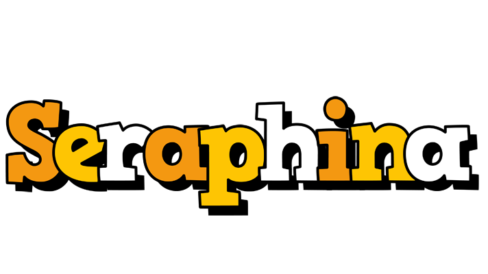 Seraphina cartoon logo