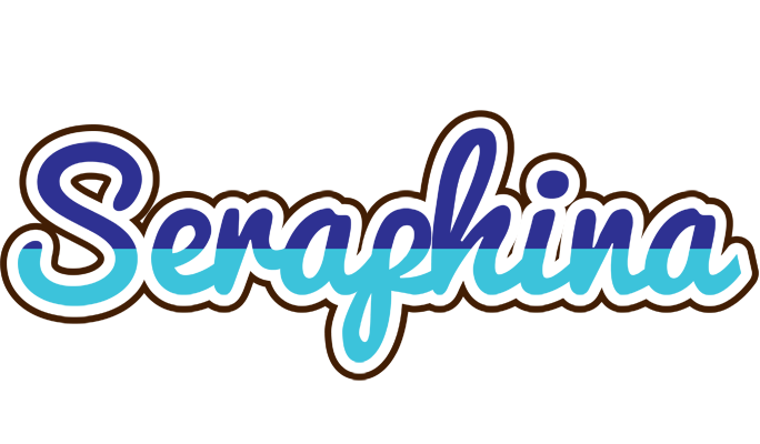 Seraphina raining logo