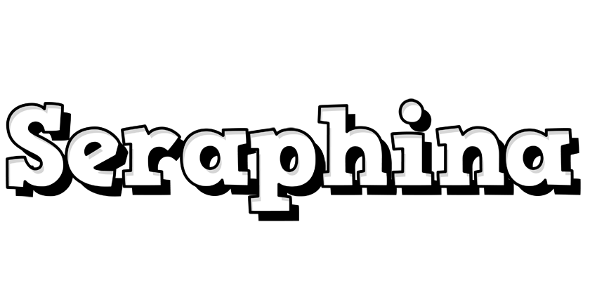 Seraphina snowing logo