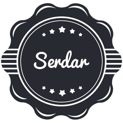Serdar badge logo