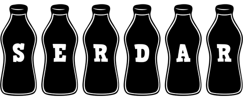 Serdar bottle logo