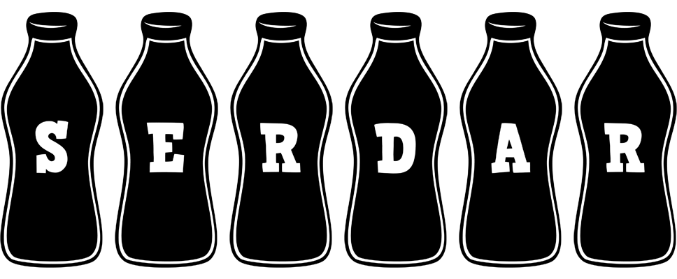 Serdar bottle logo