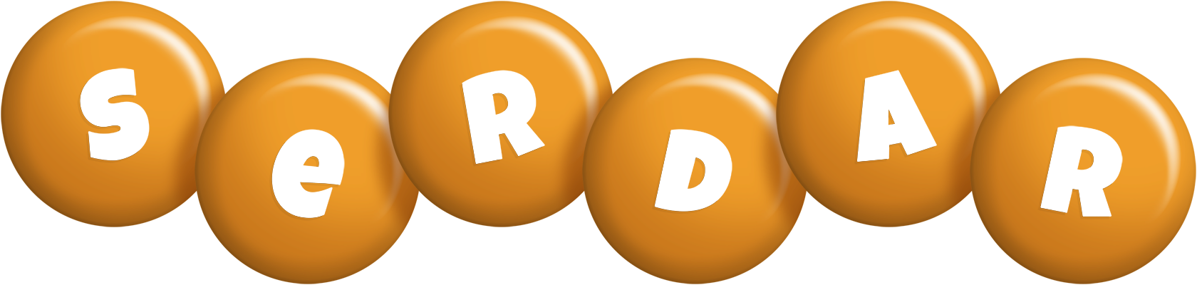 Serdar candy-orange logo