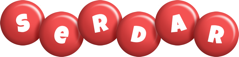 Serdar candy-red logo