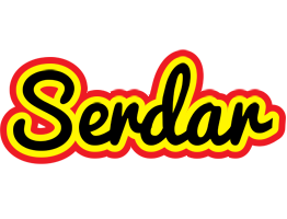 Serdar flaming logo