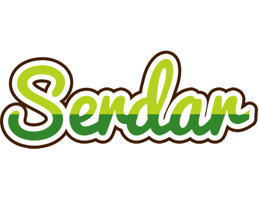Serdar golfing logo