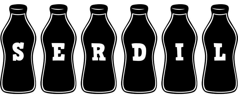 Serdil bottle logo