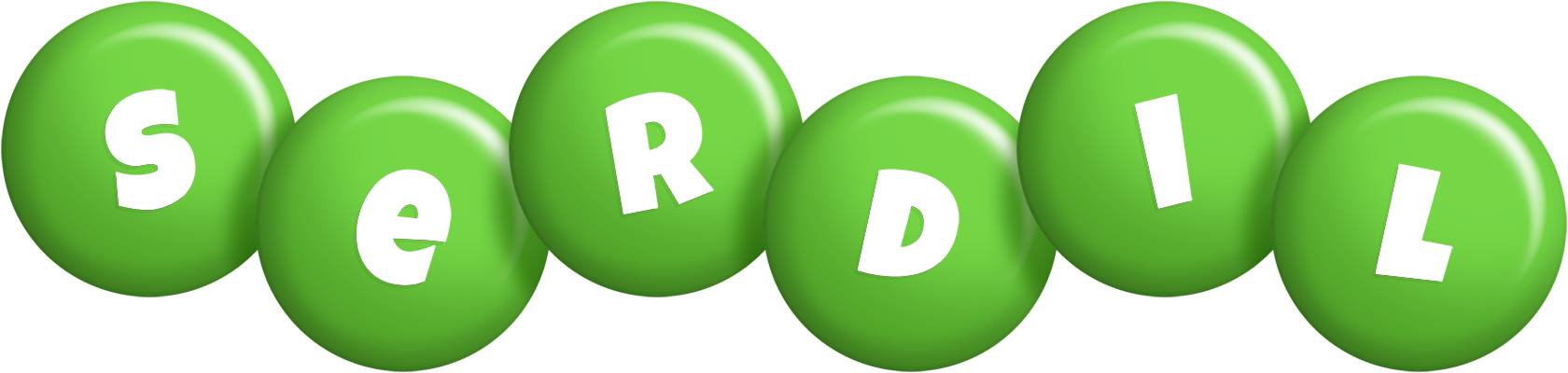 Serdil candy-green logo