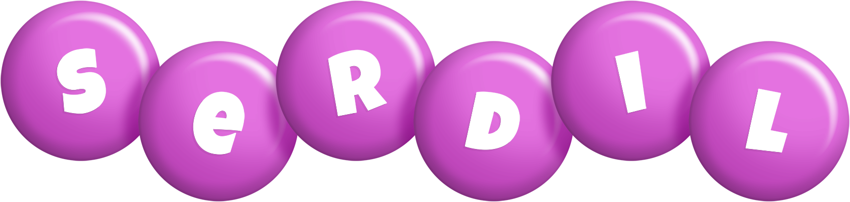 Serdil candy-purple logo
