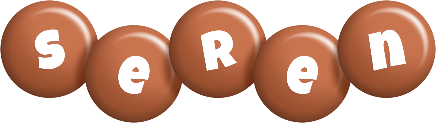 Seren candy-brown logo