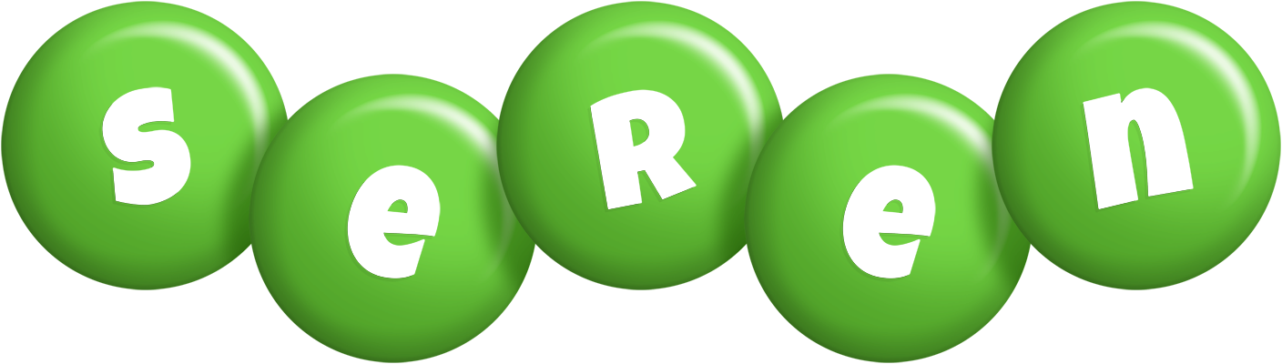 Seren candy-green logo