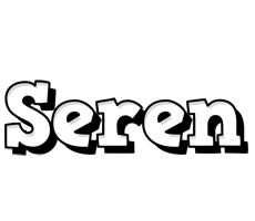 Seren snowing logo