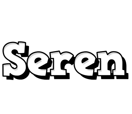 Seren snowing logo