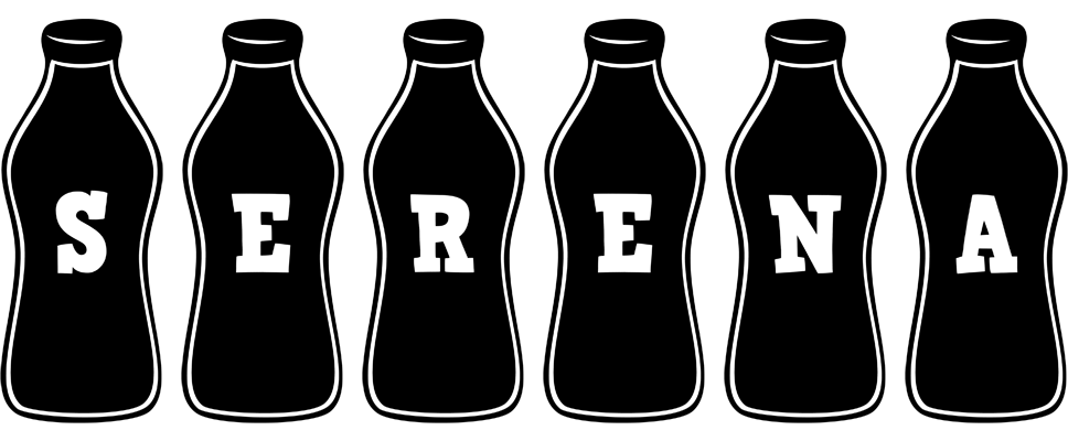 Serena bottle logo
