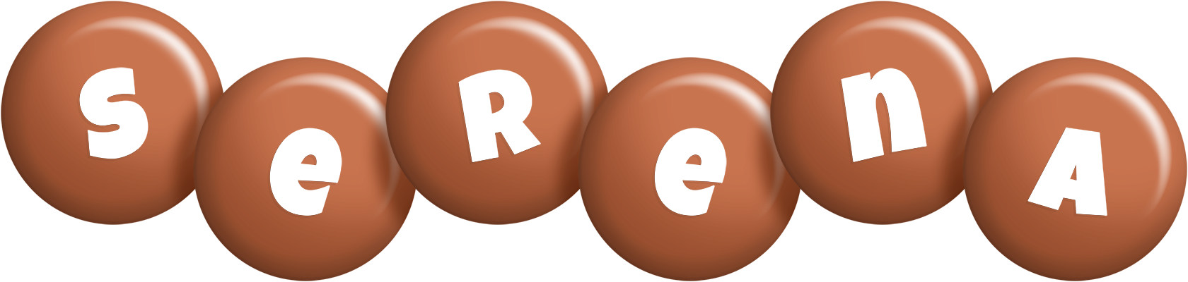 Serena candy-brown logo